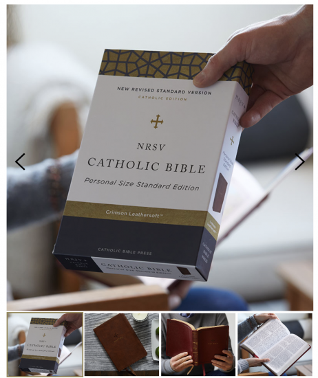 Catholic Bible product shots